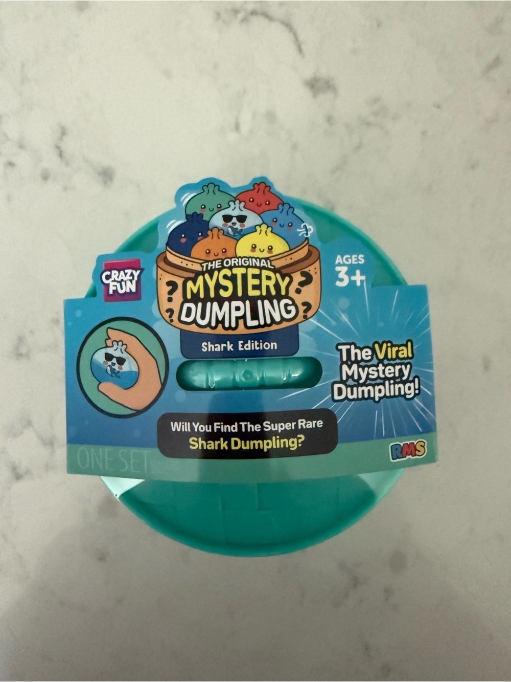 Mystery Dumpling Five Below Squishy viral til tok sensory toy Shark Edition
